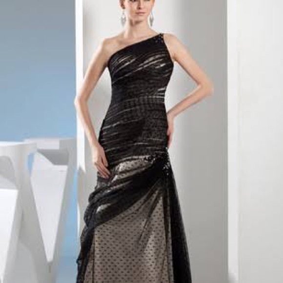 jjshouse one shoulder dress